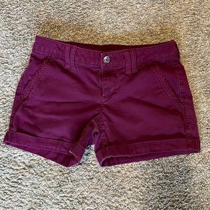 Maroon Shorts